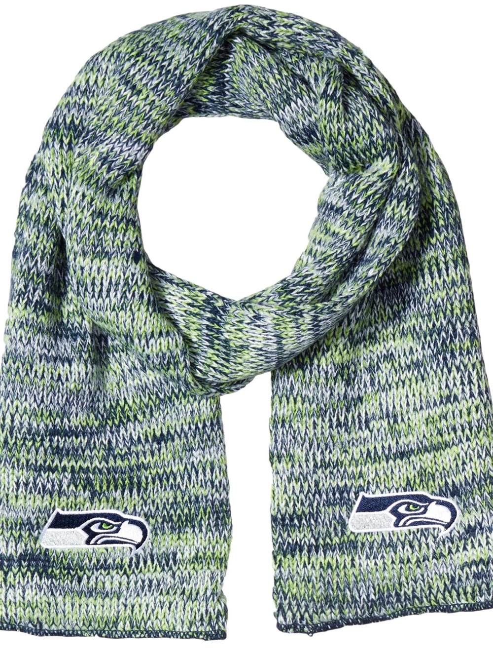 SEATTLE SEAHAWKS SCARF Football NFL Scarf OS Unisex 12’s Fans Hawks Fans